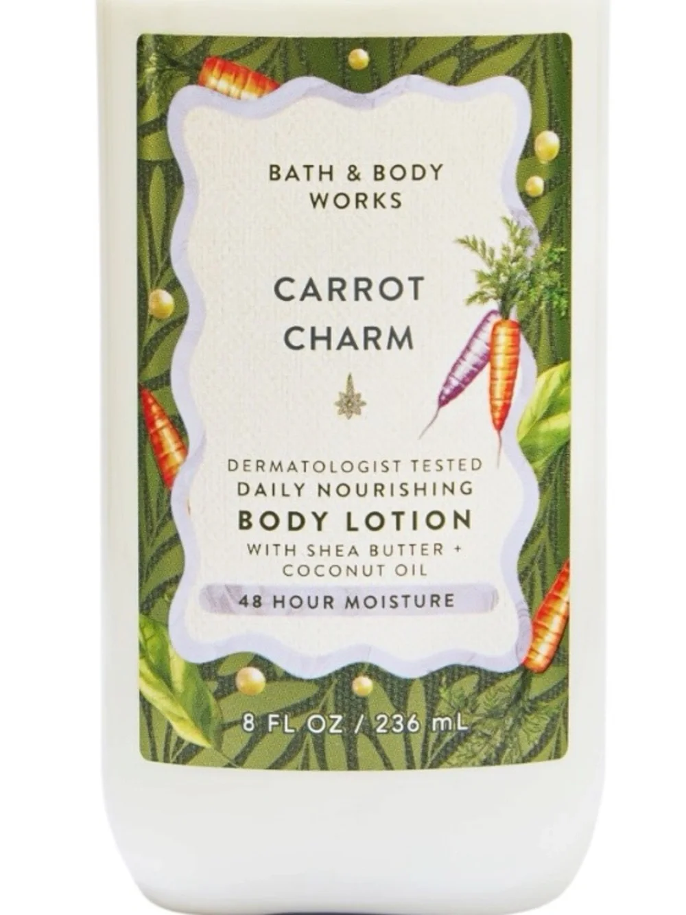 Bath & Body Works CARROT CHARM 4 Piece Body Care Collection Set Bundle